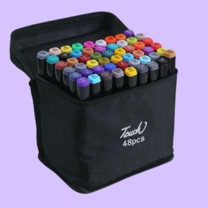 Kit Marcadores Touch Doble Punta a Base de Alcohol