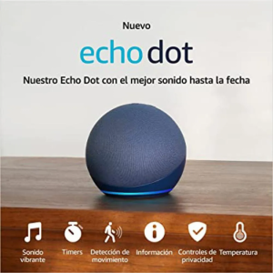 Amazon Echo Dot 5ª Generación con Alexa Parlante Inteligente Bluetooth y WiFi Color Azul kavada