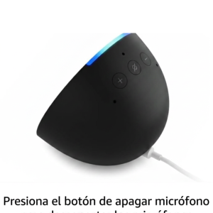 Amazon Echo Pop con Alexa Parlante Inteligente Compacto Bluetooth y WiFi Color Carbón Kavada