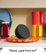 Amazon Echo Pop con Alexa Parlante Inteligente Compacto Bluetooth y WiFi Color Carbón Kavada