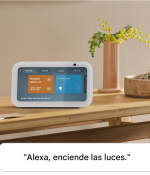 Amazon Echo Show 5 (3ª Generación) con Alexa | Pantalla Inteligente HD de 5.5" | Parlante Inteligente con Cámara kavada