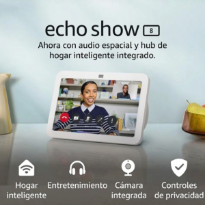 mazon Echo Show 8 (3ª Generación 2023) con Alexa Pantalla Inteligente HD de 8 kavada