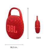 L Clip 4 Parlante Bluetooth Portátil Impermeable IP67 Sonido JBL Pro Ultra Compacto kavada