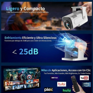 PROYECTOR HY320 MINI 4K kavada bodega mayorista colombia