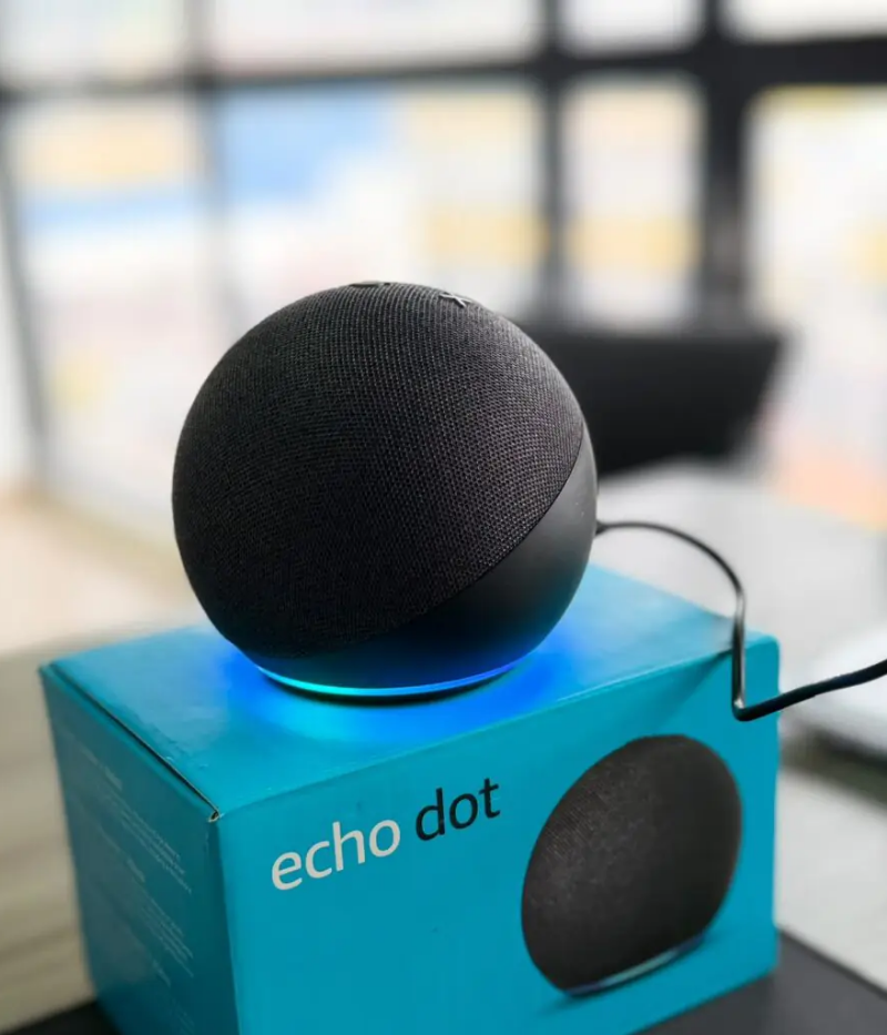 ALEXA AMAZON ECHO DOT 5TA GENERACIÓN NEGRO KAVADA BODEGA MAYORISTA