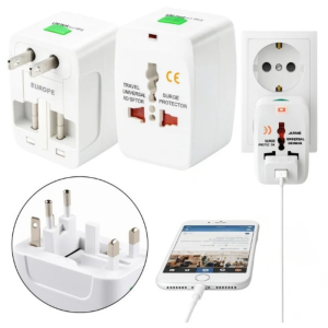 Adaptador Universal de Enchufe Internacional para Viajes Kavada Bodega Mayorista