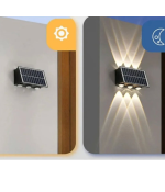 Lámpara Solar LED Exterior de Pared 6 Luces LED PD-6W Kavada Bodega Mayorista