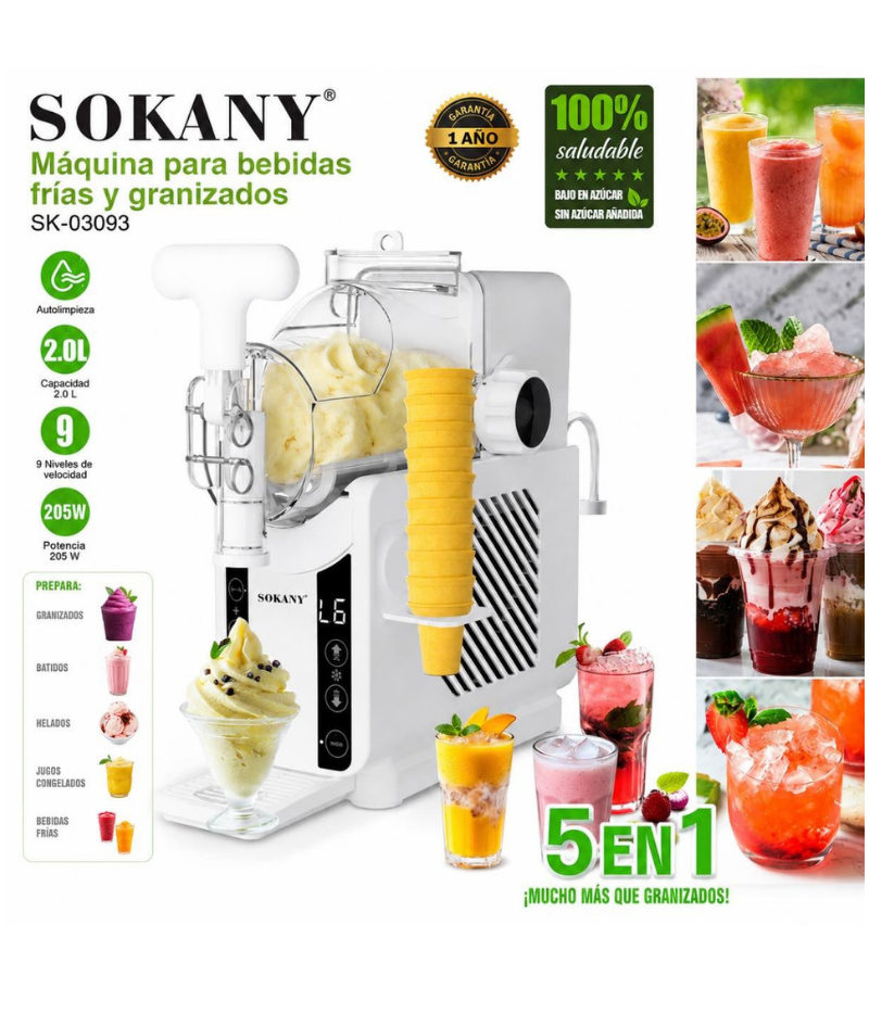 Máquina de Helados y Granizados Kavada Bodega Mayorista Máquina de Helados y Granizados Kavada Bodega Mayorista