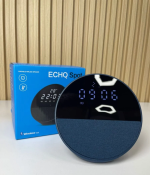 Parlante Alaxe Spot Bluetooth 5.3 con Reloj y Pantalla LED Kavada Bodega Mayorista
