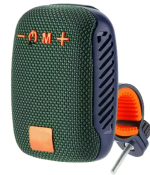 Parlante Bluetooth para Bicicleta Portátil Impermeable IPX5 con Radio FM Kavada Mayorista Colombia