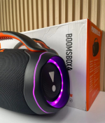 Parlante Boombox 4 AAA Bluetooth Portátil de Alta Potencia