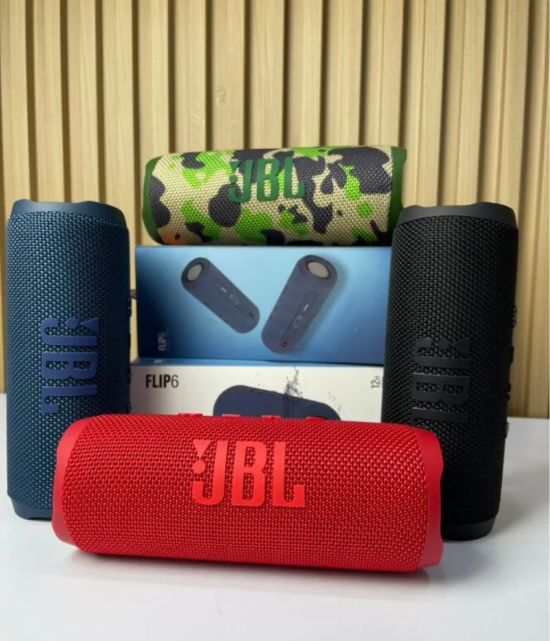 Parlante Tipo Flip 6 1:1 Bluetooth Portátil Resistente a Salpicaduras Kavada Mayorista