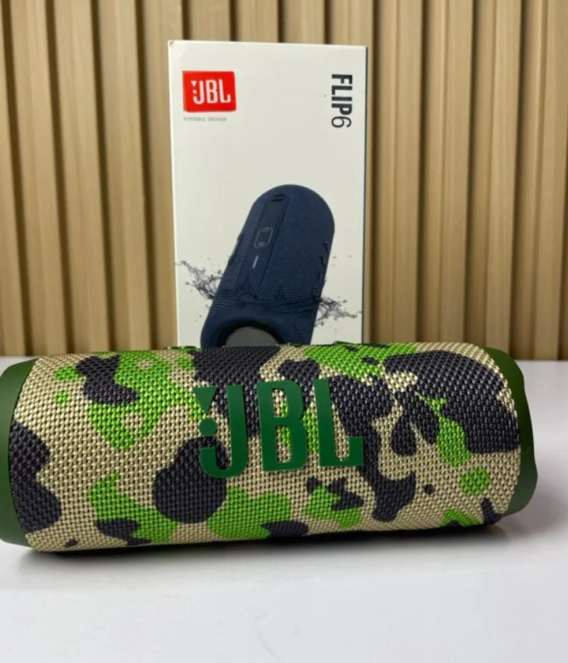 Parlante Tipo Flip 6 1:1 Bluetooth Portátil Resistente a Salpicaduras Kavada Mayorista
