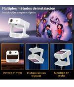 Proyector Portátil A2 Kavada Bodega Mayorista Ultra 4K SmartTouch WiFi 6 Bluetooth 800 ANSI