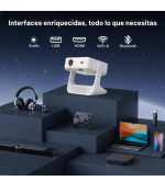 Proyector Portátil A2 Kavada Bodega Mayorista Ultra 4K SmartTouch WiFi 6 Bluetooth 800 ANSI