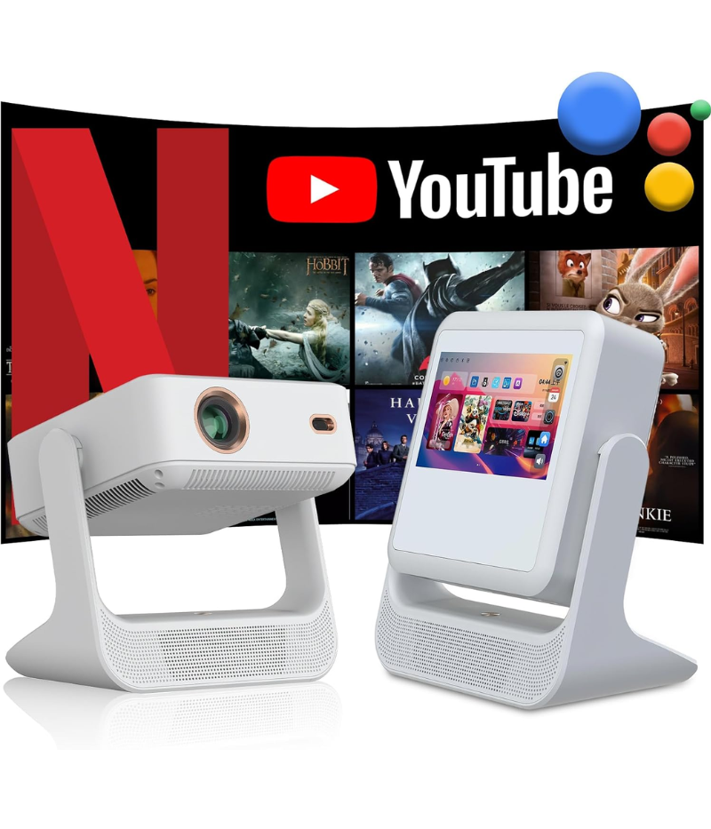 Proyector Portátil A2 Kavada Bodega Mayorista Ultra 4K SmartTouch WiFi 6 Bluetooth 800 ANSI Proyector Portátil A2 Kavada Bodega Mayorista Ultra 4K SmartTouch WiFi 6 Bluetooth 800 ANSI