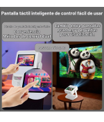 Proyector Portátil A2 Kavada Bodega Mayorista Ultra 4K SmartTouch WiFi 6 Bluetooth 800 ANSI