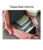 Set de Mochila Escolar 5 Piezas para Niña con Lonchera y Estuche Kavada Bodega Mayorista