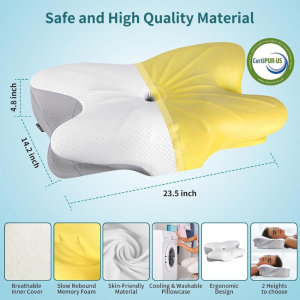 Almohada Cervical Ergonómica Memory Foam Kavada Bodega Mayorista