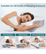 Almohada Cervical Ergonómica Memory Foam Kavada Bodega Mayorista